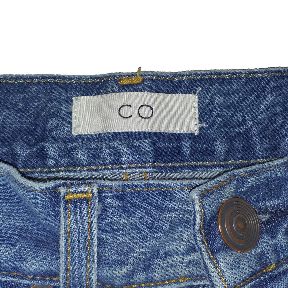 Co Classic Indigo High Rise Tapered Denim Jeans Size 25 - Picture 4 of 5